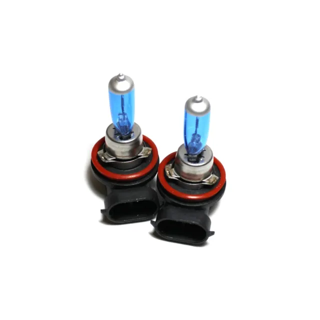 2x H8 708 35w Super White Xenon HID Upgrade Headlight Headlamp Bulbs Pair 12v