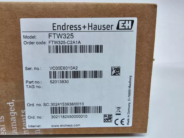 Endress+Hauser Konduktiver Grenzschalter Nivotester FTW325-C2A1A 3