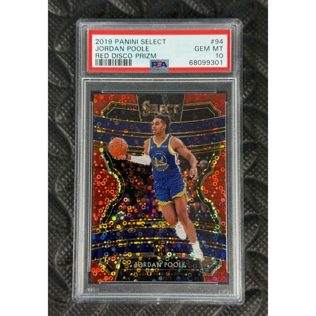 2021 PANINI PRIZM #222 Jordan Poole NBA 75th Anniversary
