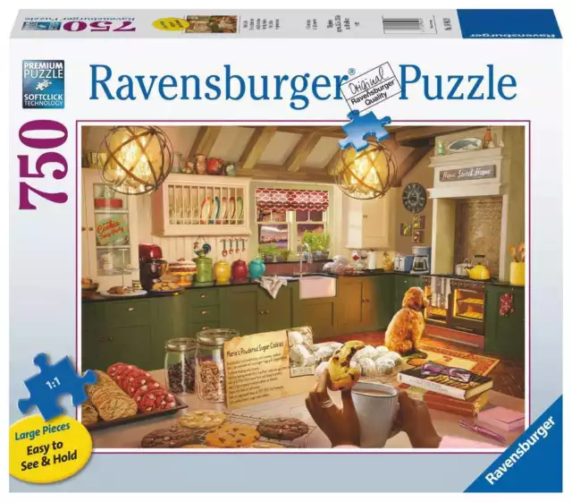 Ravensburger Puzzle*750 Teile Large*Cozy Kitchen*Rarität*Neu+Ovp