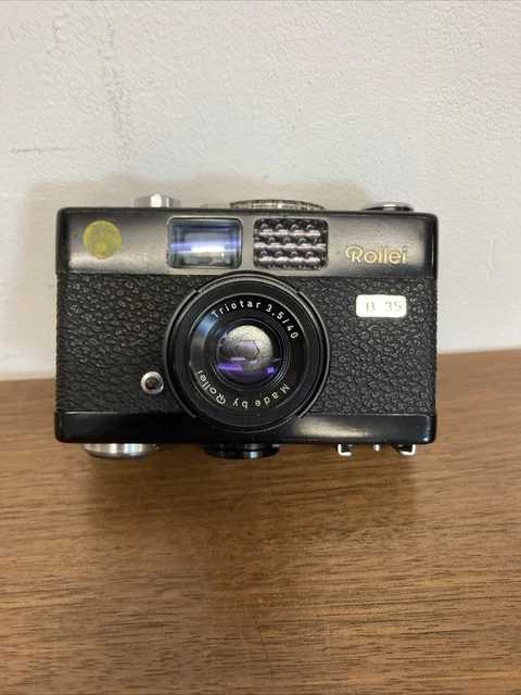 Alte Kamera Rollei B35 Camera Lens Old B 35 Vintage Triotar K3