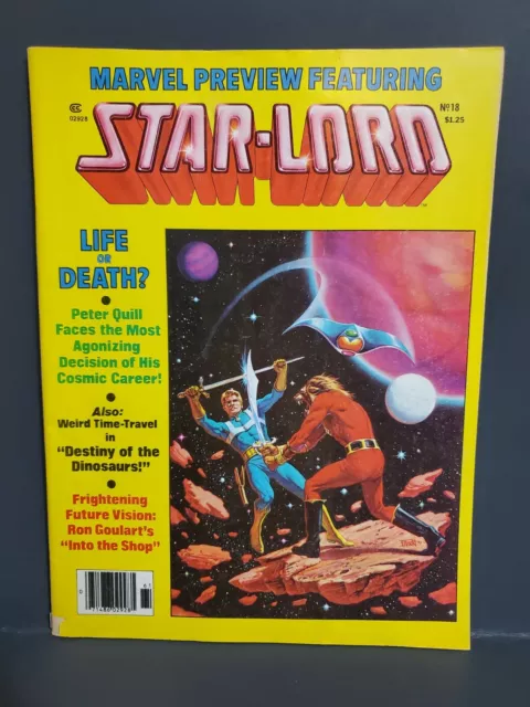 Marvel Preview 18 Featuring Star-Lord (1979) Guardians of the Galaxy