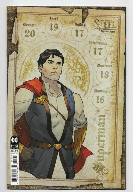 Dark Knights of Steel #1 DC Comic 2021 Putri 1:25 Character Sheet Variant Cover