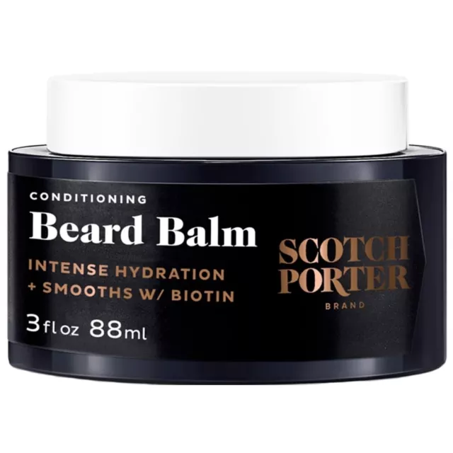 Conditioning Beard Balm for Men by Scotch Porter -Hydrates, Smooths, & much more