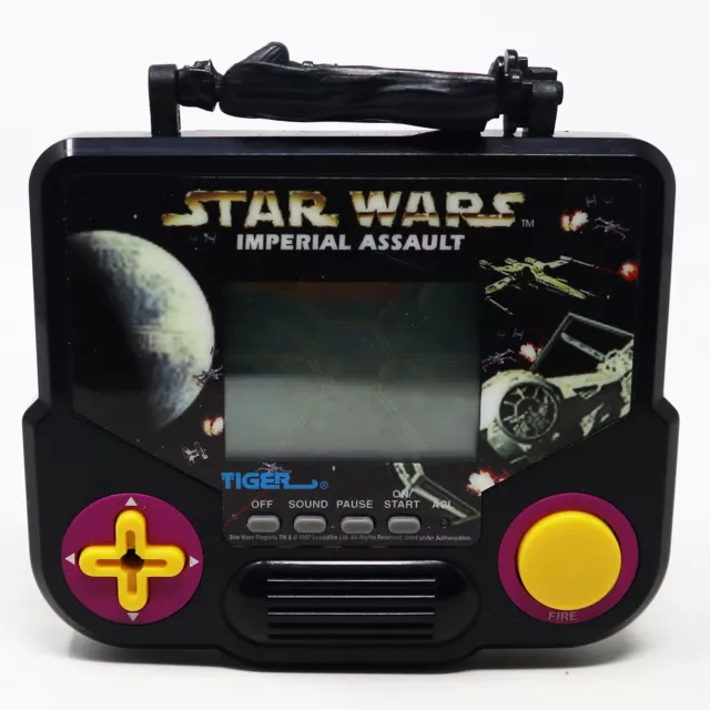 VINTAGE 1997 90S TIGER ELECTRONIC STAR WARS IMPERIAL ASSAULT