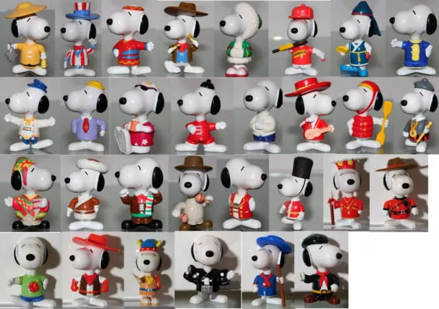 +Snoopy/Peanuts Schleich, Whitman's, Mc Donald's Pvc + Kunststoff-Figur-Auswahl: 2