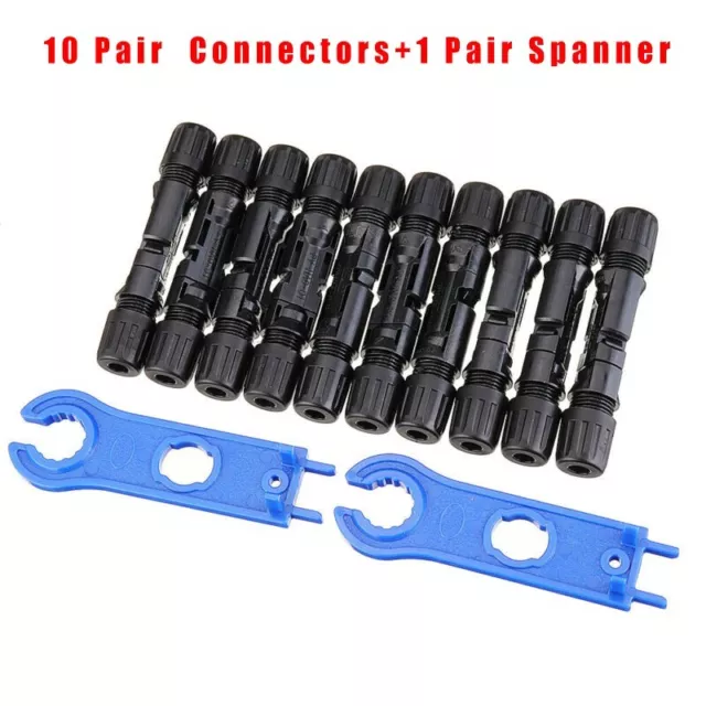 Kit Connecteur Mâle Spanners Prise Enfichable 10 Paire Prise Haute Qualité