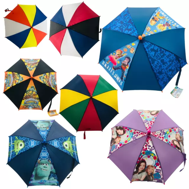 Children & Kids Disney Umbrella Boys & Girls School Rain Brolly 22 Inch X 27Inch