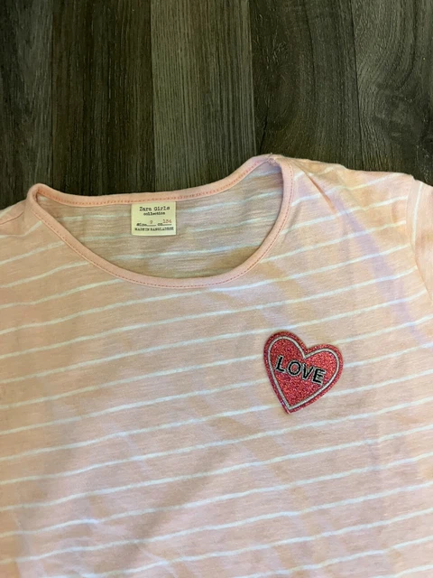 Zara Next Primark Girls Summer T-Shirt Bundle Age 9 Years X5 Bnwt & Vgc 3