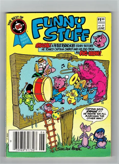 Best of DC Blue Ribbon Digest #37 Canadian Price Newsstand Variant rare