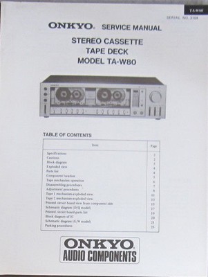 copia originale AKAI CS-M40R registratore a cassette Servizio di Riparazione Officina Manuale 