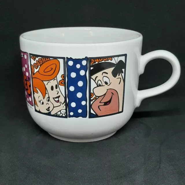 Vintage Large Flintstones Coffee Mug 1996 Hanna-Barbera England Collectable