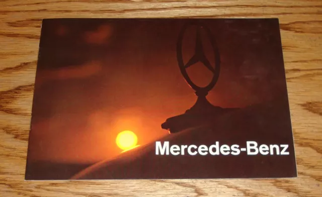 Original 1968 Mercedes Benz Full Line Sales Brochure 68 280SE 220 250