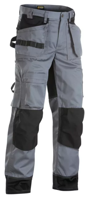 Blaklader Cordura Knee Pad Work Trousers with Nail Pockets (PolyCotton) - 1504
