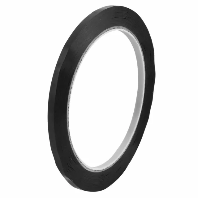 4mm Width 66m Length Waterproof Black Single Sided Adhesive Marking Tape