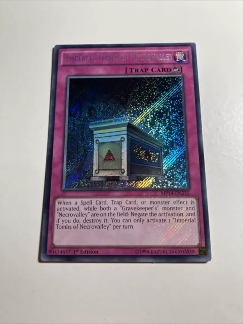 MP14-EN235 Imperial Tombs Of Necrovalley Secret Rare 1st Edition NM Yugioh Card