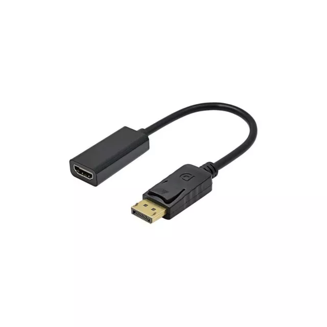 Display Port 4K DP à Pour Adaptateur HDMI Mâle à Femelle pour Lenovo Dell HP 3