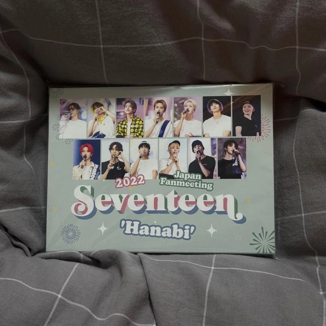 SEVENTEEN FANMEETING 2022 HANABI Blu-ray Concert DVD Japan EUR 65