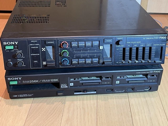 ORDINATEUR SONY MSX2 HB-F900 & HBI-F900 Japon EUR 2.835,78