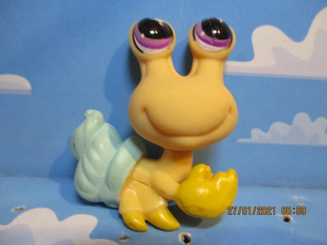 Figurine Littlest PetShop Bernard L'Hermite N°752 - Avec Aimant - Occasion