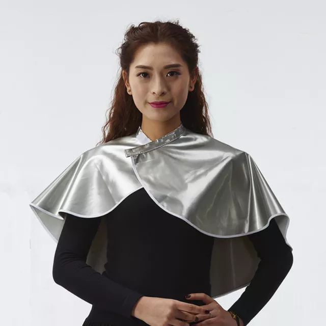 Barbier Coupe Cape Étole PVC Cheveux Découpage Coiffure Imperméable Châle Salon