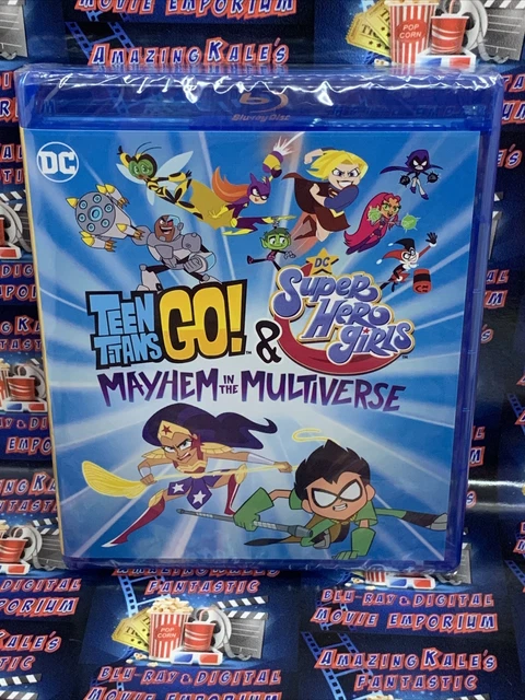 TEEN TITANS GO! & DC Super Hero Girls Mayhem In The Multiverse Blu-Ray ...