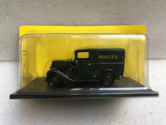 ATLAS UNIVERSAL HOBBIES Citroën Rosalie 500 KG 1934 Musée La Poste 1/43 Voiture
