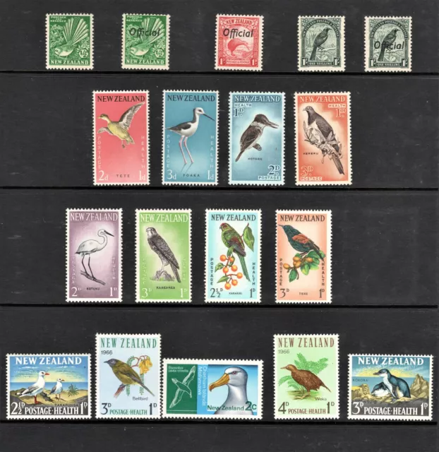 Birds - Collection Of New Zealand & Cook Islands Etc  Sets & Mini Sheets Etc Mnh