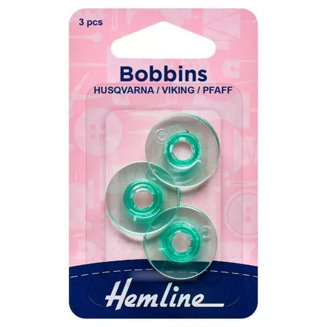 Bobines En Plastique Husqvarna / Viking / Pfaff / Pfaff 10,5 Mm