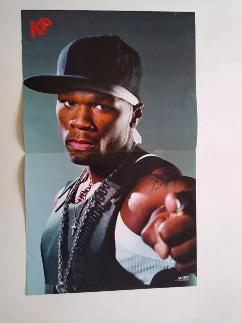 Curtis Jackson 50 Cent Hip Hop Authentic Rapper Art Wall Poster - POSTER  20x30