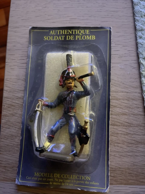 Soldat De Plomb Guy Jouglet, 2e Hussards, 1er Empire, 54 Mm, Collection, état D'occasion