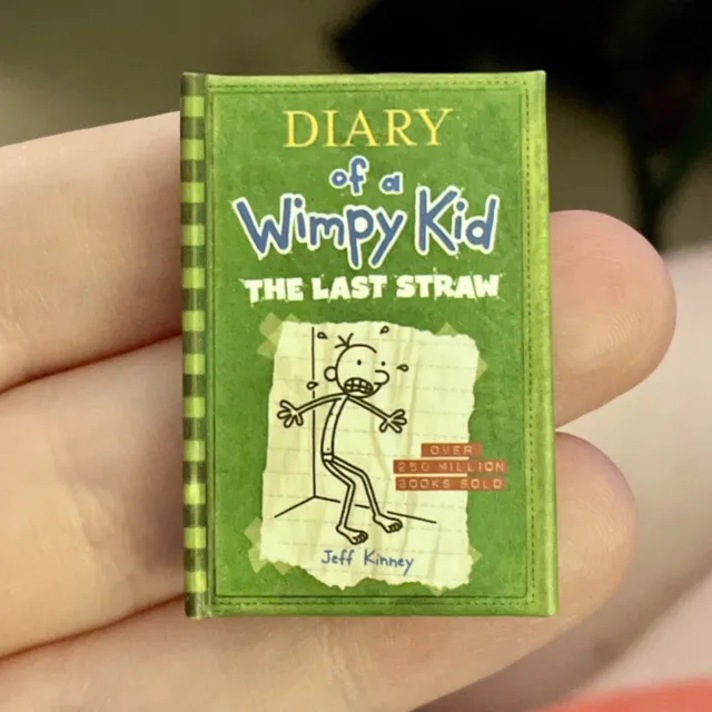 Zuru mini brands BOOKS~Common~Diary of a Wimpy Kid /A Novel by Jeff Kinney