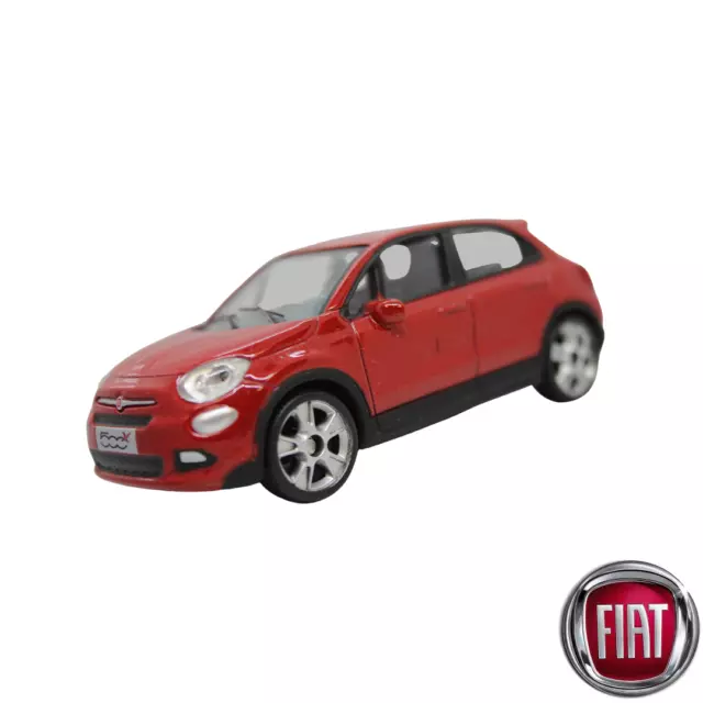 Genuine Fiat Red 1:43 500X Scale Model