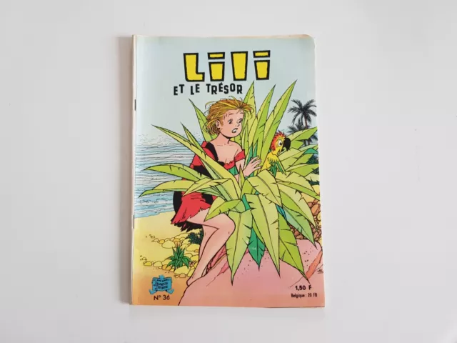 BD Souple - LILI et le trésor N°36 - jeunesse Joyeuse - 1,50F - édition 1967