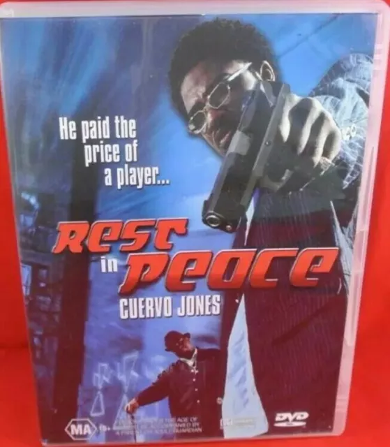 REST IN PEACE.  DVD    Cuervo Jones. Region 4       EXCELLENT CONDITION