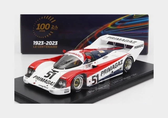 Spark 1/43 Porsche 550 N°28 – 24h Du Mans 1956 – Storez / Polensk – Précommande