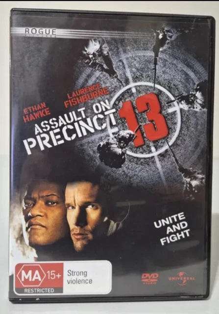 Assault On Precinct 13 DVD Ethan Hawke Laurence Fishburne R4 VGC