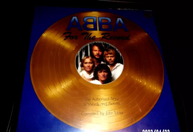 Abba  For The Record   Book By John Tobler New Still Sealed