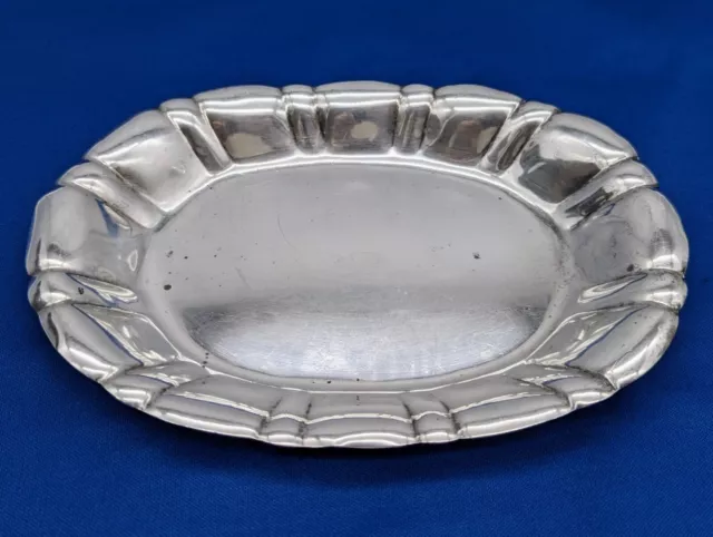 Antique Frank W. Smith Silver Co. Sterling Chippendale Oblong Dish A58/118 grams