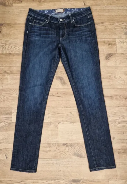 Paige blue jeans waist 30 Leg 32 Skyline Drive Peg dark pockets classic rise