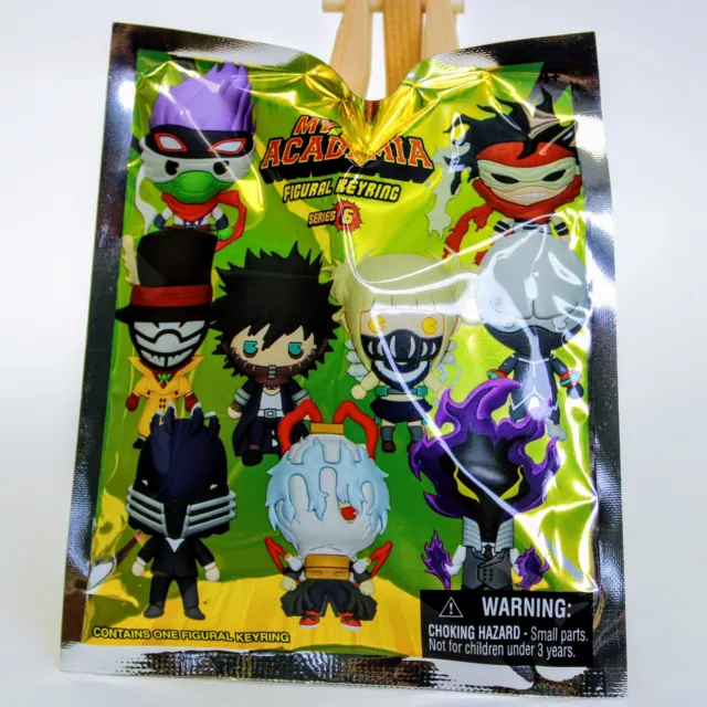 My Hero Academia Anime 3D Figural Foam Bag Clip Series 6 - Blind Bag Keychain