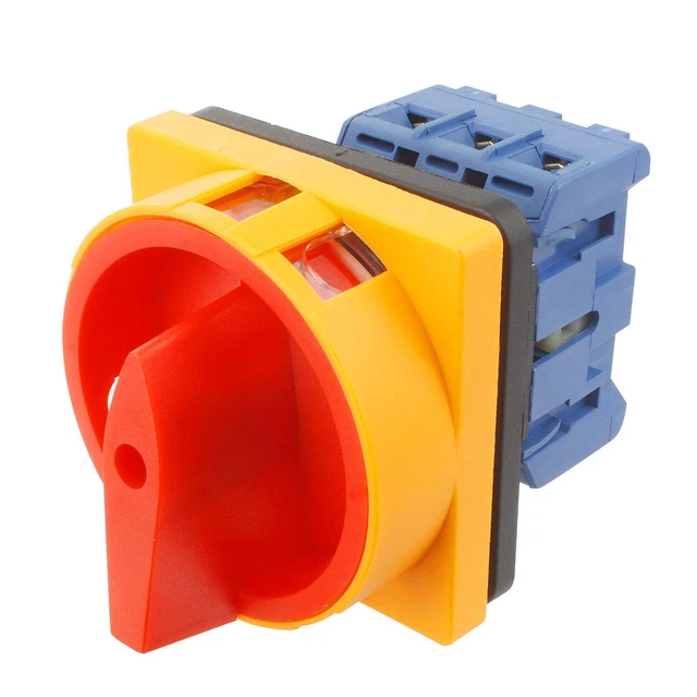 Universal Switch 2 Position 3 Phase Panel Rotary Selector Changeover Switch GLD1