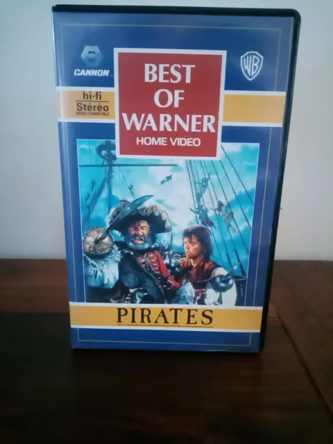 Rare  Vhs  Cassette Video !  Pirates  De  Polanski  Aventure