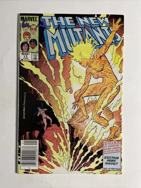 The New Mutants #11 (1984) 9.2 NM Marvel High Grade Comic Book Claremont