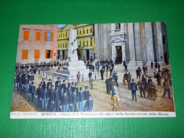 Carte Postale Ancienne - Vignola, Modena - Église Paroissiale - Voyagée 1901