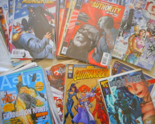 42x WILDSTORM LOT! THE AUTHORITY! GEN13! WILDCATS! PLANETARY MIDNIGHTER WETWORKS