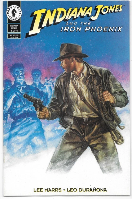 Indiana Jones And The Iron Phoenix #4 VF/NM Dark Horse Comics 1995 Low Print Run