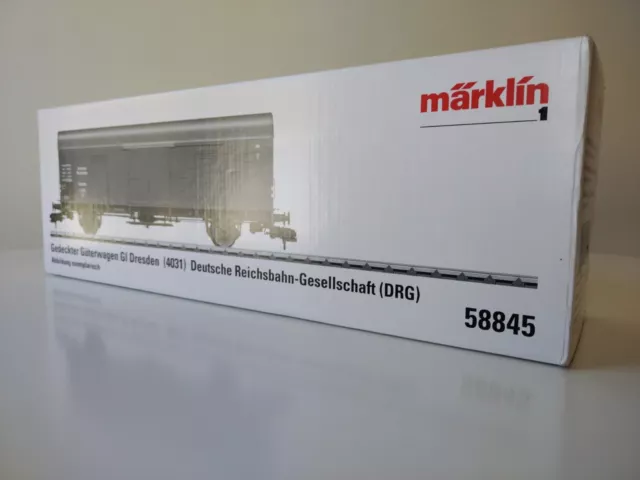 Märklin 58845 Spur 1 Gedeckter Güterwagen DR 2