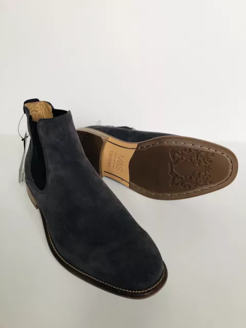 M S SUEDE CHELSEA boots grey men s size 7.5 EU 41 Luxury Collection shoes BNWT 49.00 PicClick UK