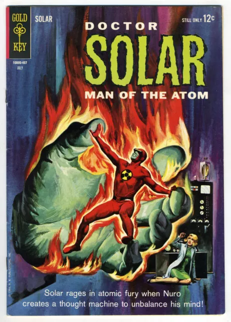 Gold Key Doctor Solar Man Of The Atom #8 1964 6.0 Fine, OW/W pages